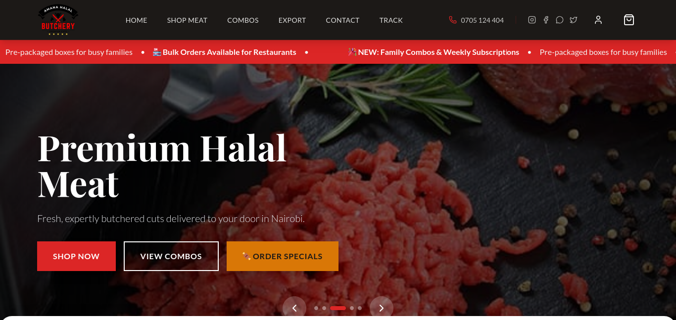 Amana Butchery preview